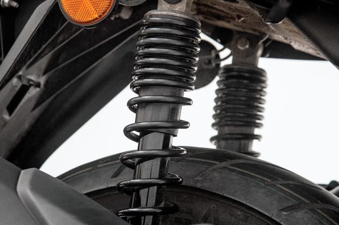 Yamaha Aerox rear suspension